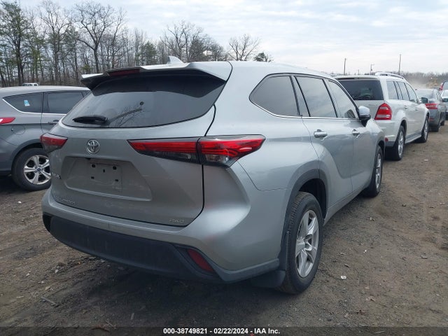 Toyota Highlander L 2021 5TDCZRBH6MS093443 Image 4