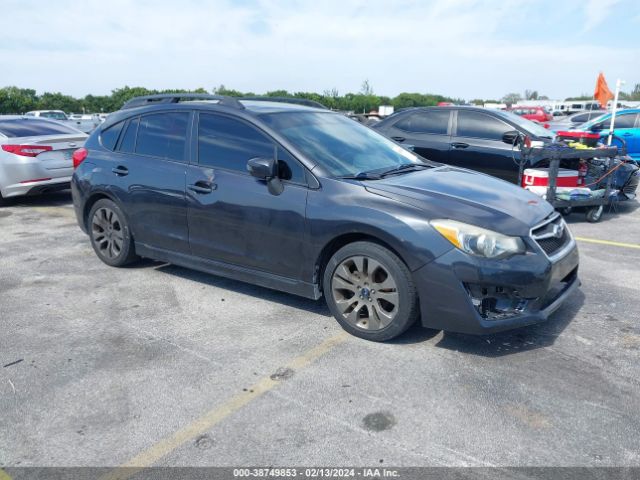 2016 Subaru Impreza 2.0i Sport Premium მანქანა იყიდება აუქციონზე, vin: JF1GPAP67G8224586, აუქციონის ნომერი: 38749853