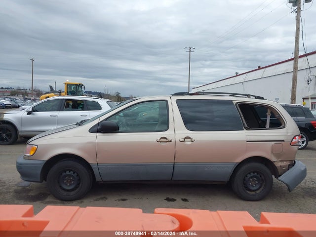 2002 TOYOTA SIENNA CE VIN: 4T3ZF19C02U442462