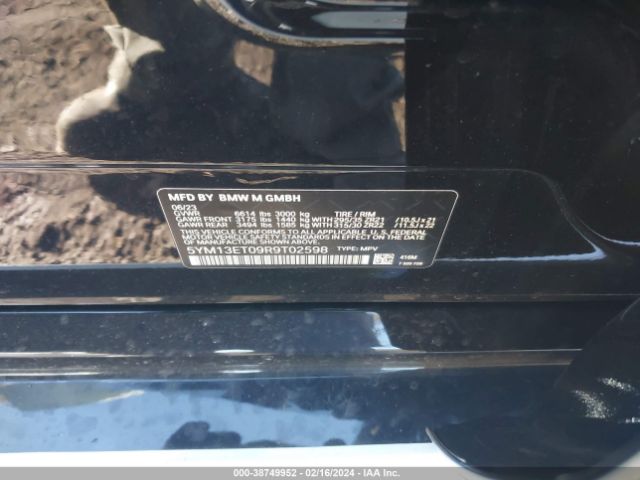 5YM13ET09R9T02598 BMW X5 M