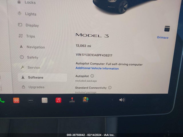 2023 TESLA MODEL 3 5YJ3E1EA8PF438217 Photo 6