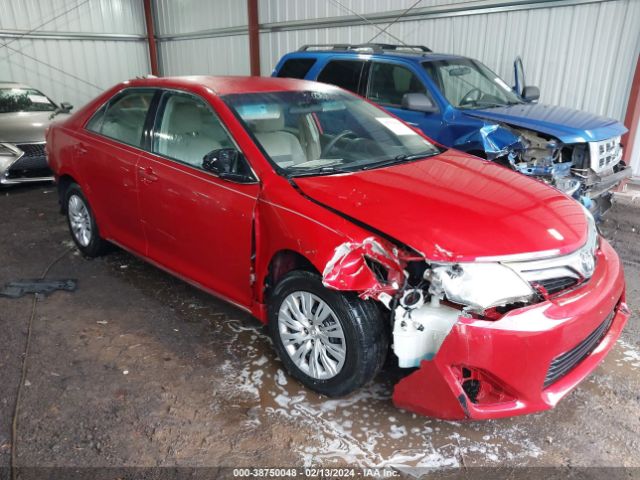 Auction sale of the 2013 Toyota Camry Le, vin: 4T1BF1FK3DU653342, lot number: 38750048