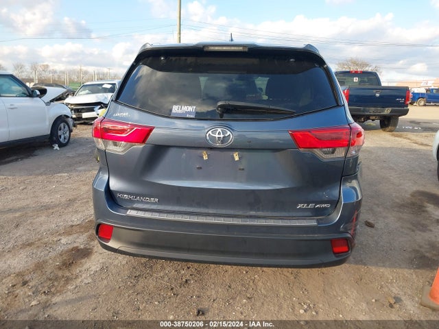Toyota Highlander Xle 2019 5TDJZRFH9KS741615 Image 16