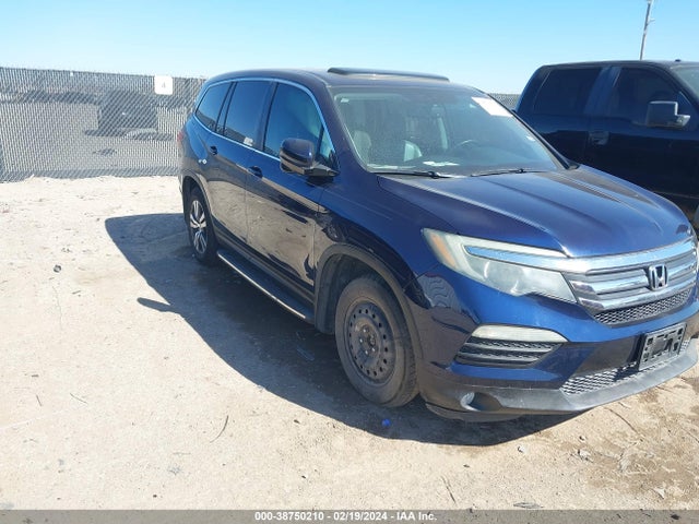 Honda Pilot Ex-l 2016 5FNYF6H58GB039659 Image 1