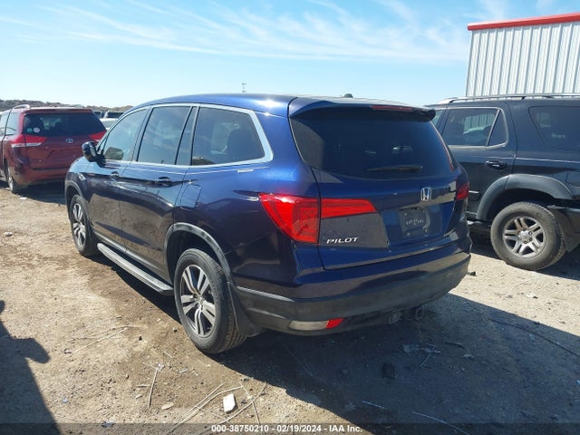 Honda Pilot Ex-l 2016 5FNYF6H58GB039659 Image 3
