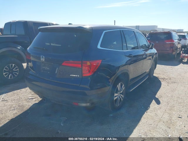Honda Pilot Ex-l 2016 5FNYF6H58GB039659 Image 4