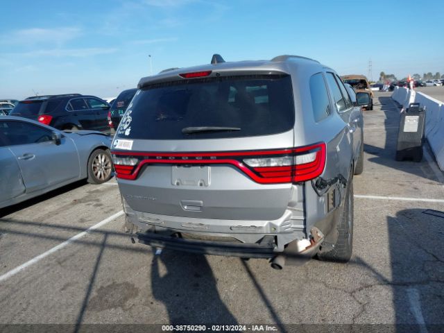 1C4RDHAG6JC290184 Dodge Durango Sxt Rwd
