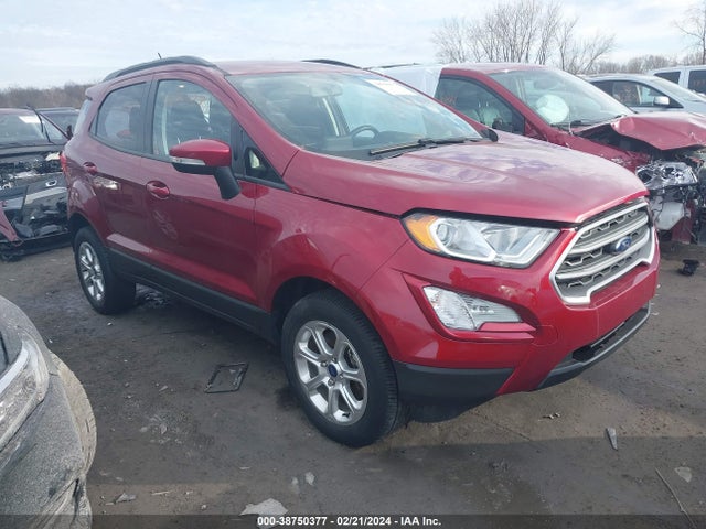 2020 FORD ECOSPORT SE VIN: MAJ6S3GL8LC340964
