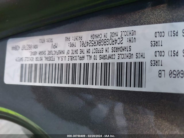 Dodge Grand Caravan Se 2019 2C4RDGBG8KR524701 Image 9
