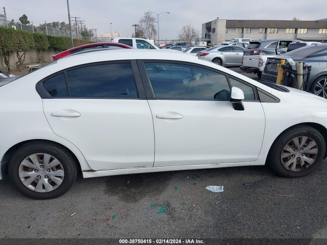 2012 HONDA CIVIC LX VIN: 19XFB2F55CE330893