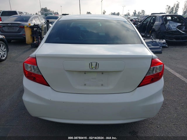 2012 HONDA CIVIC LX VIN: 19XFB2F55CE330893