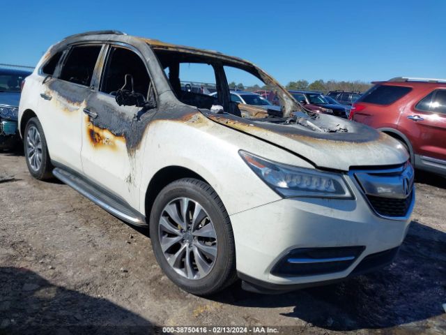 Продаж на аукціоні авто 2015 Acura Mdx Technology Package, vin: 5FRYD3H4XFB008311, номер лоту: 38750416