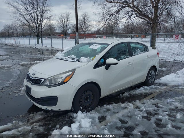 KIA RIO EX 2014 KNADN4A33E6368399 Image 2