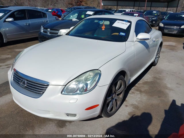 38750694 :رقم المزاد ، JTHFN48Y940059548 vin ، 2004 Lexus Sc 430 مزاد بيع