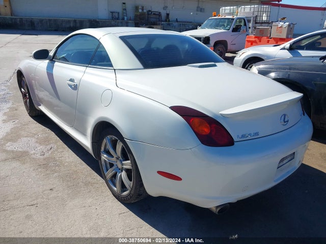 38750694 :رقم المزاد ، JTHFN48Y940059548 vin ، 2004 Lexus Sc 430 مزاد بيع
