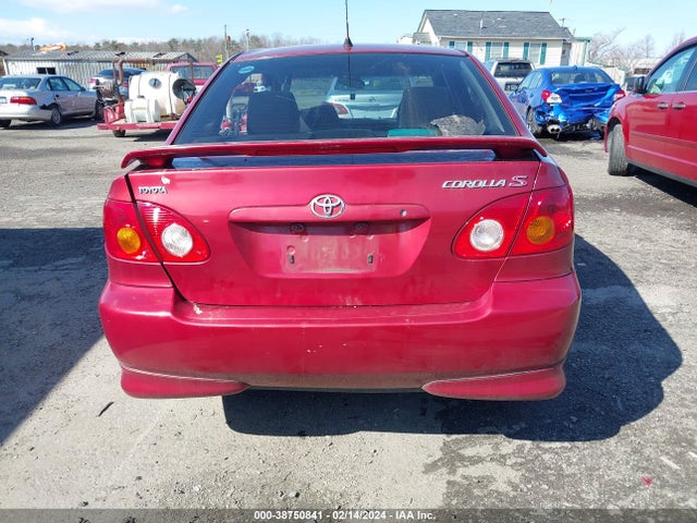 2003 TOYOTA COROLLA S VIN: 1NXBR32E73Z065722