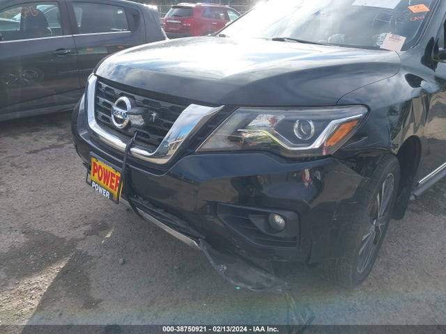 2017 NISSAN PATHFINDER PLATINUM VIN: 5N1DR2MM9HC652587
