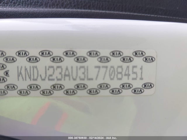 KIA SOUL LX 2020 KNDJ23AU3L7708451 Image 9