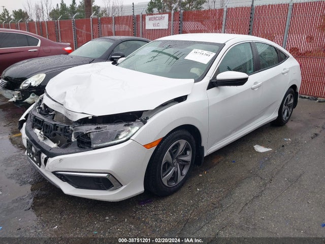 Honda Civic Lx 2020 19XFC2F62LE216534 Image 2