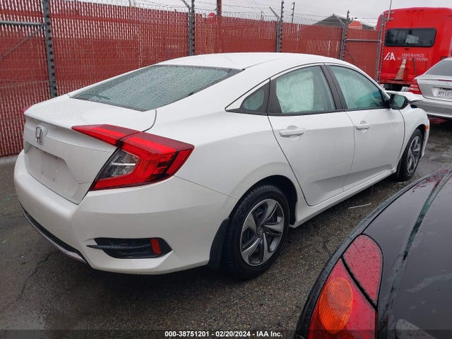 Honda Civic Lx 2020 19XFC2F62LE216534 Image 4