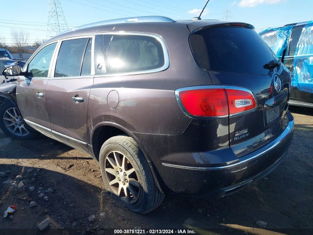 2015 BUICK ENCLAVE LEATHER VIN: 5GAKVBKD7FJ162038