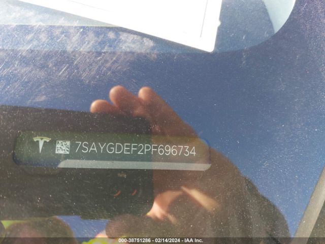 2023 TESLA MODEL Y 7SAYGDEF2PF696734 Photo 8