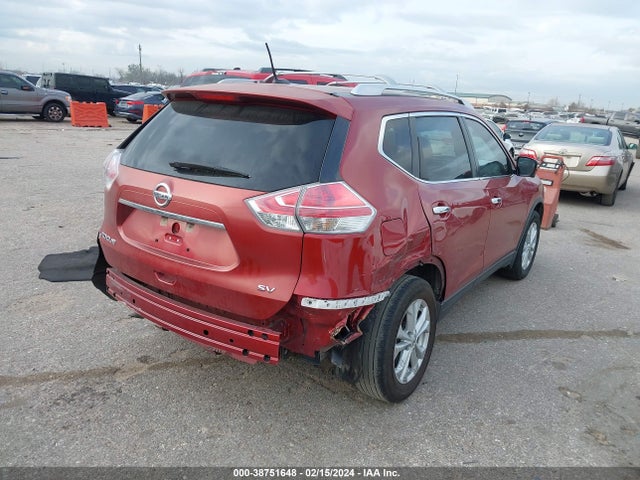 Nissan ROGUE SV 2015 KNMAT2MT5FP554579 Image 4