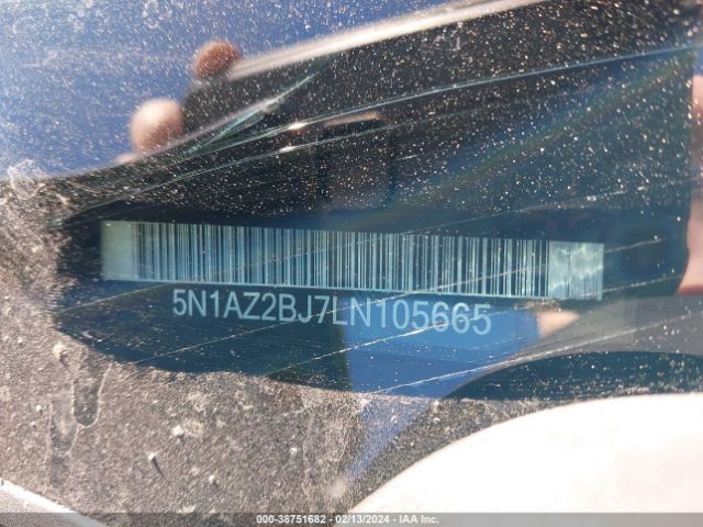 5N1AZ2BJ7LN105665 Nissan Murano Sv Fwd