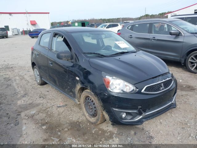 Auction sale of the 2018 Mitsubishi Mirage Es, vin: ML32A3HJ7JH013953, lot number: 38751728