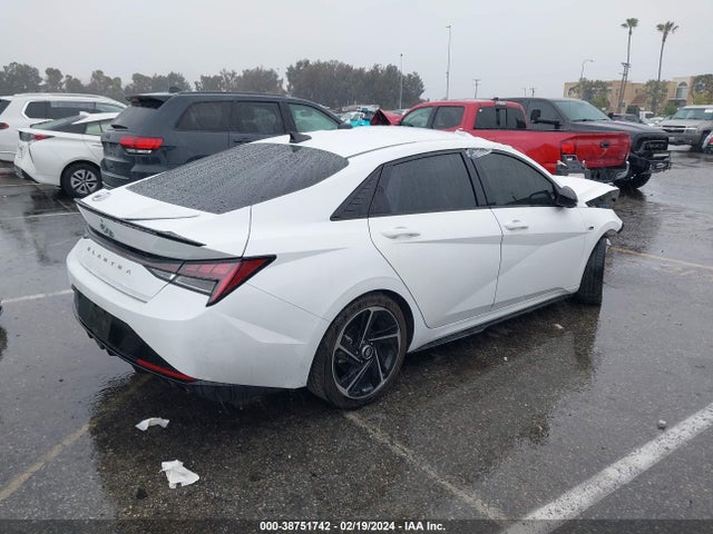 2022 HYUNDAI ELANTRA N LINE VIN: KMHLR4AFXNU271320