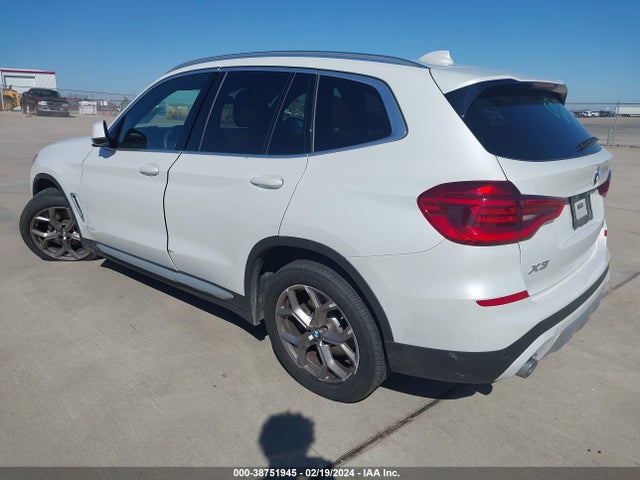 BMW X3 Sdrive30i 2021 5UXTY3C09M9E92288 Image 3