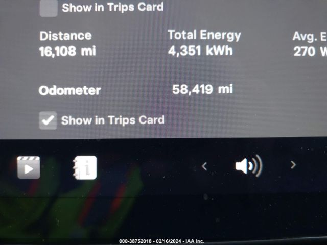 5YJ3E1EB6KF384739 Tesla Model 3 Long Range/performance