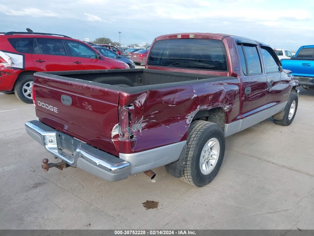 2000 DODGE DAKOTA SLT/SPORT VIN: 1B7GL2AN4YS607790