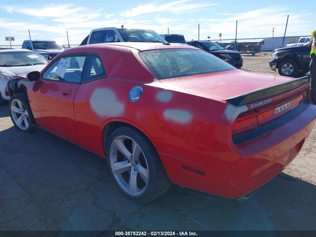 2009 DODGE CHALLENGER SRT8 VIN: 2B3LJ74W99H527448