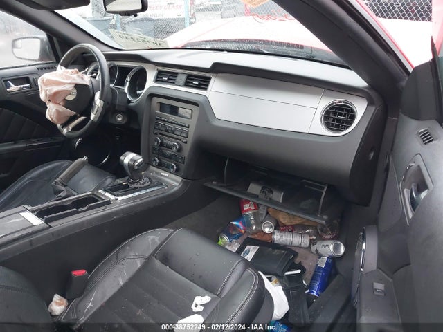 2012 FORD MUSTANG V6 PREMIUM VIN: 1ZVBP8EM0C5230530
