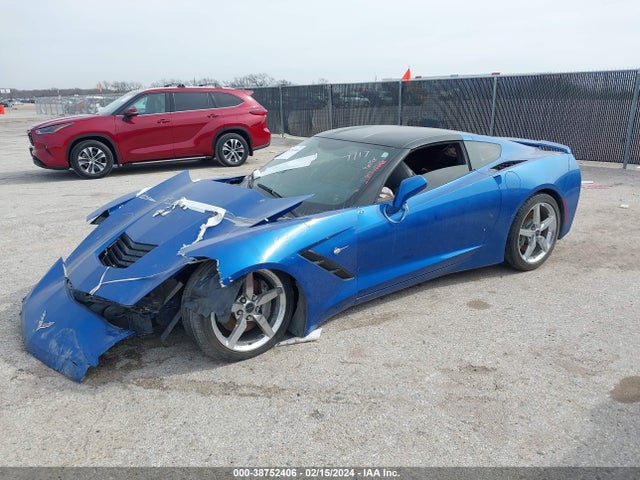 Chevrolet CORVETTE STINGRAY 2014 1G1YD2D75E5104805 Image 2