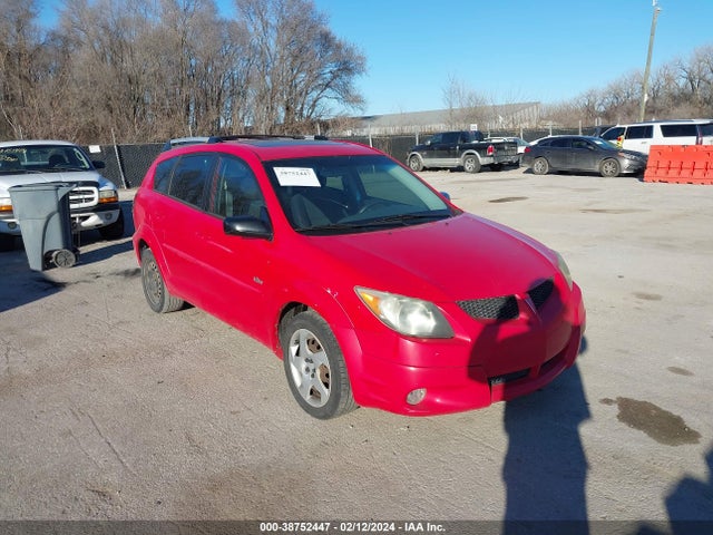 2004 PONTIAC VIBE VIN: 5Y2SL62834Z452709
