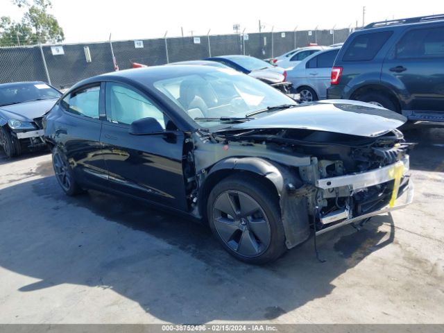 Продаж на аукціоні авто 2023 Tesla Model 3 Rear-wheel Drive, vin: 5YJ3E1EA1PF394738, номер лоту: 38752496