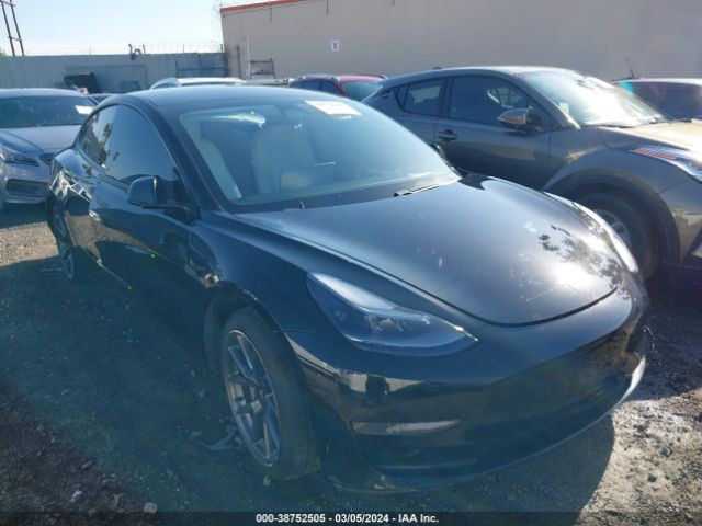 2021 Tesla Model 3 Standard Range Plus Rear-wheel Drive მანქანა იყიდება აუქციონზე, vin: 5YJ3E1EAXMF987350, აუქციონის ნომერი: 38752505