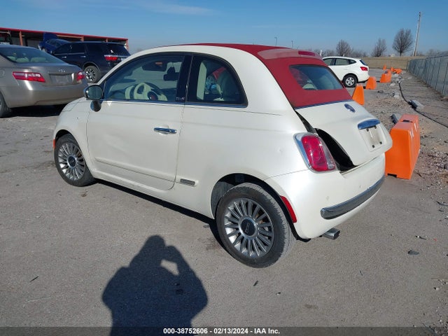 2013 FIAT 500C 3C3CFFER8DT585249 Photo 2