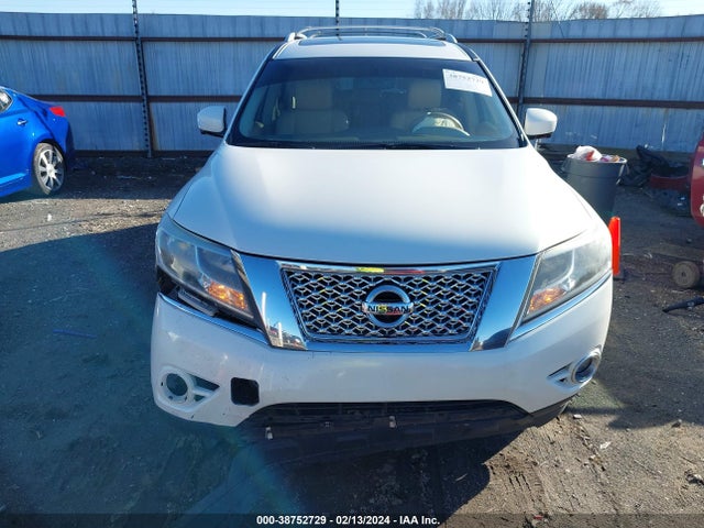 2014 NISSAN PATHFINDER PLATINUM VIN: 5N1AR2MN1EC686840