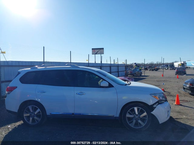 2014 NISSAN PATHFINDER PLATINUM VIN: 5N1AR2MN1EC686840