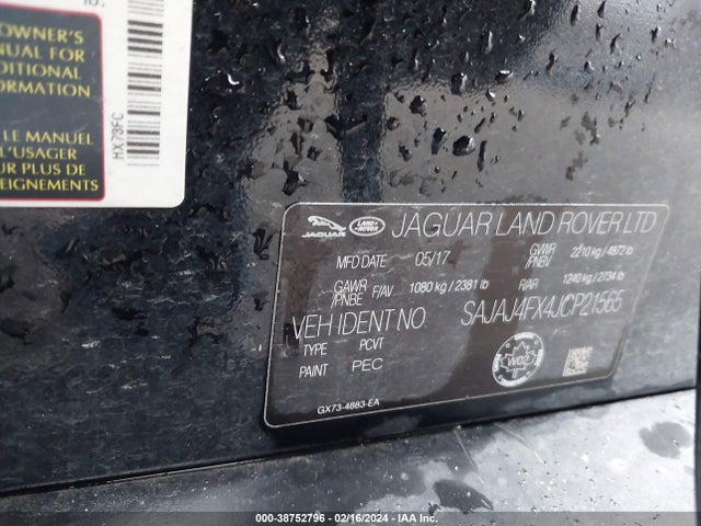 2018 JAGUAR XE SAJAJ4FX4JCP21565 Photo 8