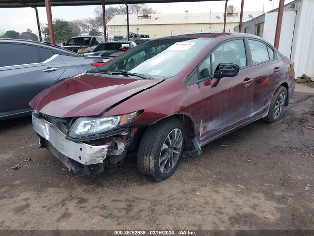 Honda CIVIC EX 2014 19XFB2F88EE270895 Image 2
