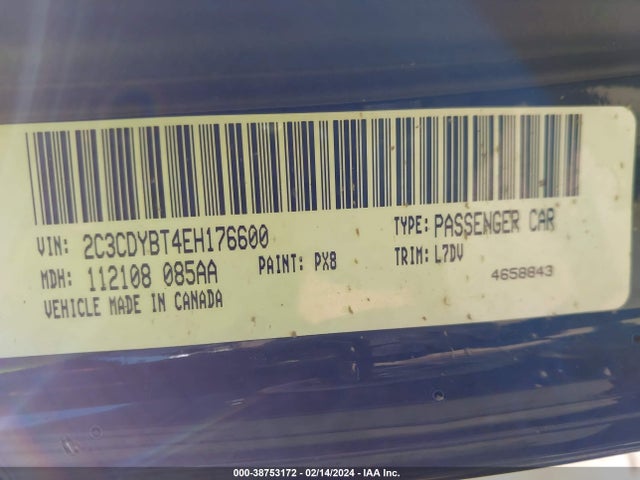 Dodge Challenger R/t 2014 2C3CDYBT4EH176600 Image 9