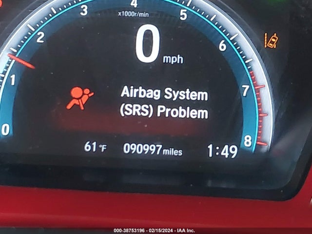 Honda Civic Lx 2019 2HGFC2F6XKH606401 Image 15