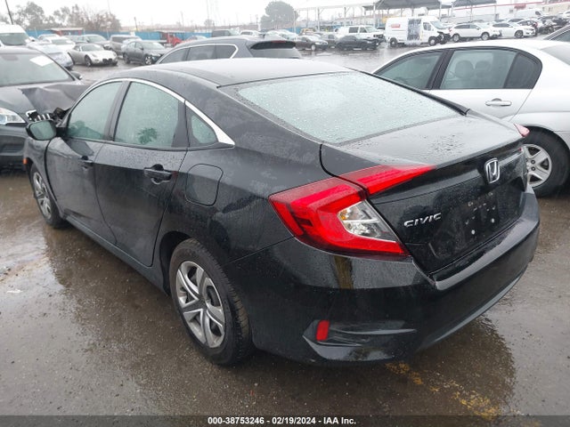 Honda Civic Lx 2018 2HGFC2F51JH554050 Image 3