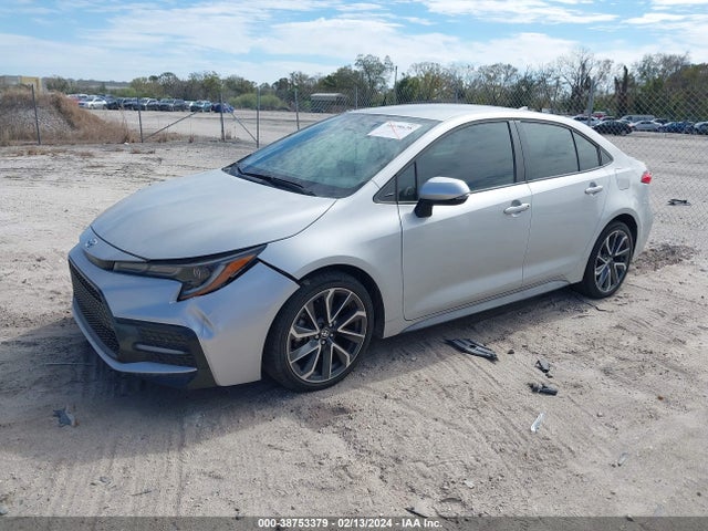 Toyota COROLLA SE 2021 5YFS4MCE1MP062109 Image 2