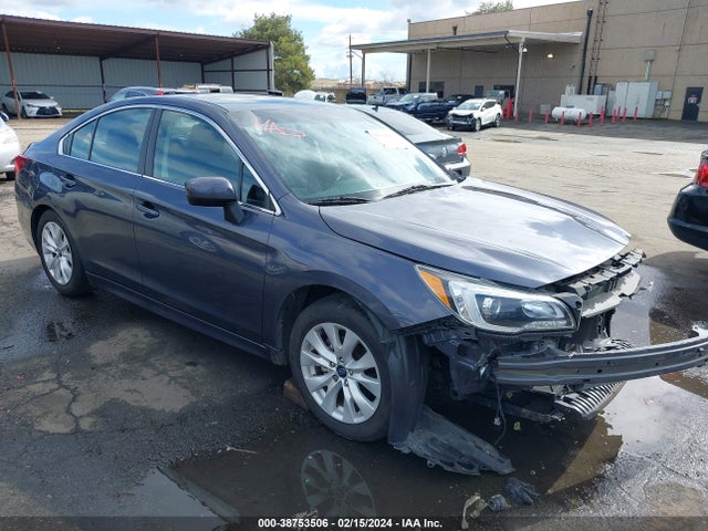 2017 SUBARU LEGACY 2.5I PREMIUM VIN: 4S3BNAD62H3067563