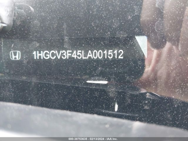 1HGCV3F45LA001512 Honda Accord Hybrid Ex